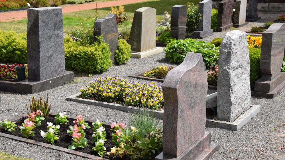 Well maintained cemetery with flowers | FAQs About Cemetery Mapping | US Radar