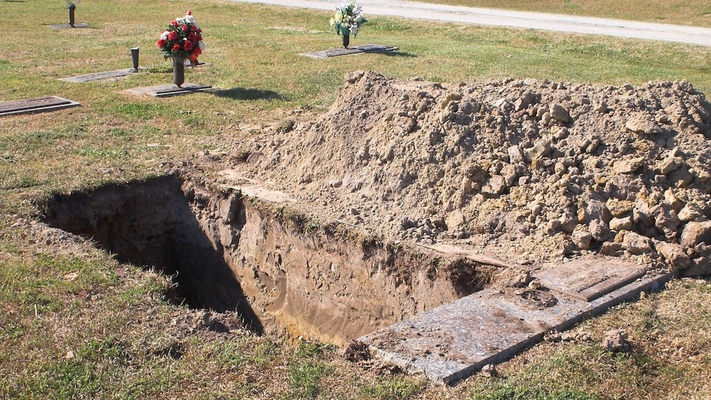 Freshly dug grave | FAQs About Cemetery Maps and GPR | US Radar