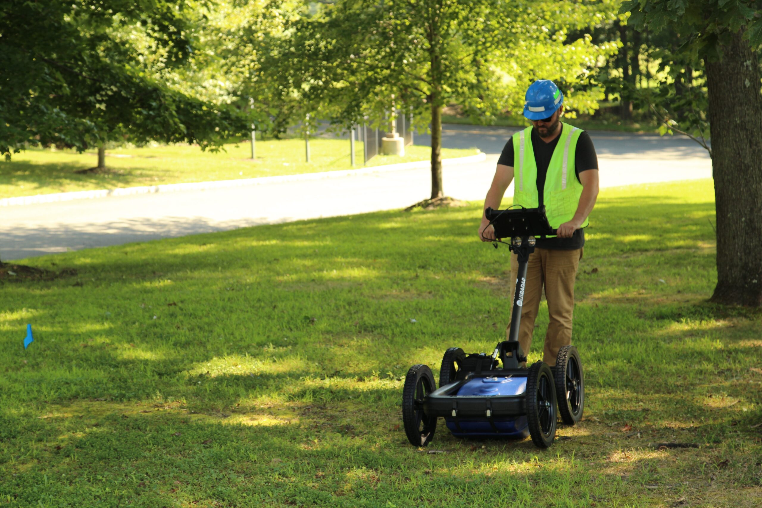 Quantum Imager Triple Frequency GPR System