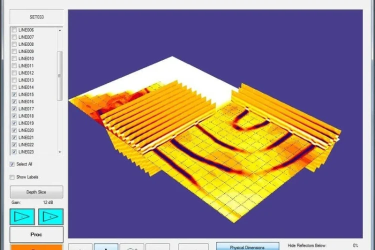 Generate depth slice overlays, isosurface models
